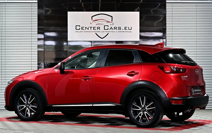 Mazda CX-3 cena 76700 przebieg: 86000, rok produkcji 2018 z Tykocin małe 667